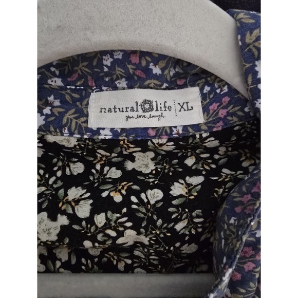 Natural Life Esme Patchwork Shirt Dress Size XL - Picture 4 of 5